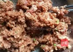 Pork Illustration of how to make cakes 2