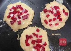 Illustration of how to make dragon fruit souffle waffles 15