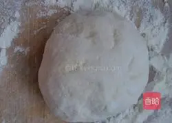 Illustration of how to make green onion cake 2