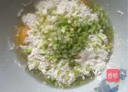 onion Egg pancake recipe 2