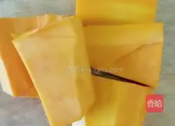 Q-boiled pumpkin cake (glutinous rice noodles) recipe 1