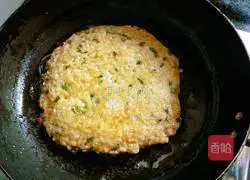 Illustration of how to make egg rice cake 5