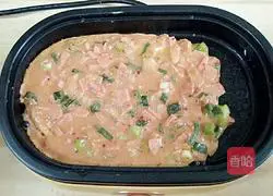 Illustration of how to make kimchi pancake 8