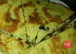 Scallion pancake Illustration of how to do it 5