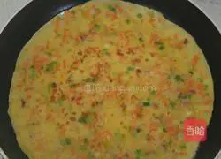 Vegetable egg pancake recipe 9