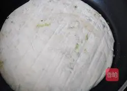 Illustration of how to make scallion pancakes 12