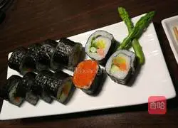 Illustration of homemade sushi 4