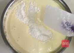 Illustration of making cherry tomato whole egg sponge cake cup 9