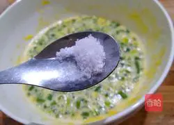 Scallion Egg Pancake Illustration of how to do it 6