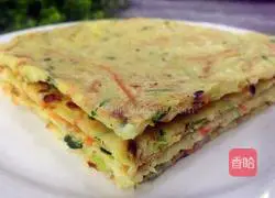 Vegetable Pancake Recipe Illustration 10