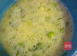 Green pepper egg pancake recipe 3