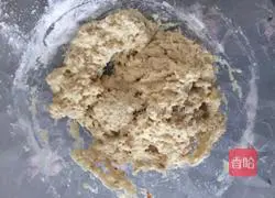 Press the soy milk and fry the bean dregs cake! Practice illustration 4