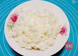 Illustration of how to make fish roe sushi 1