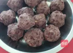 Purple sweet potato glutinous rice cake recipe 3