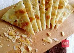 Illustration of how to make scallion pancakes 18