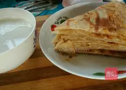 Illustration of making bean dregs and peanut butter cake 8