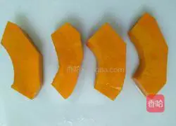 Illustration of how to make steamed pumpkin cake 1