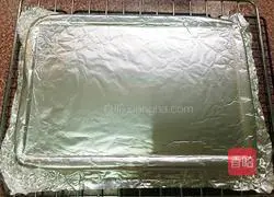 Illustration of making matcha cake rolls 15