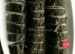 Illustration of how to make sushi 4