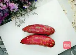 Illustration of how to make crispy sweet potato cake 1