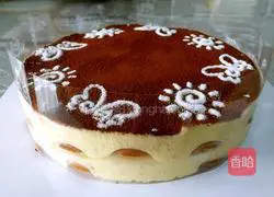 Illustration of how to make tiramisu 15