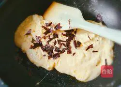 Seaweed Illustration of how to make beef cake 8