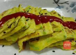 Zucchini and egg soft pancake recipe 5