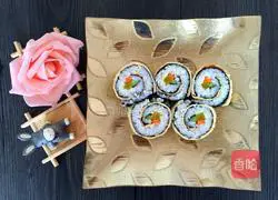 Illustration of how to make egg skin sushi 7