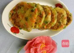 Illustration of how to make pastoral potato pancakes 10