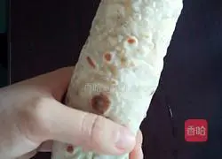 Illustration of making Lu-flavored potato burritos 15