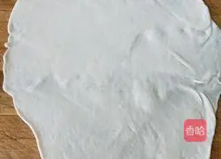 Illustration of how to make ham and egg pancakes 5