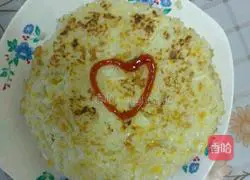 Rice and egg pancake recipe 5