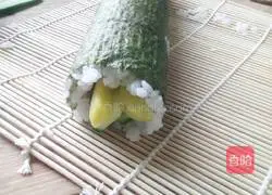 Illustration of how to make sushi 6