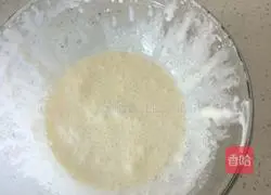 Illustration of how to make matcha cream cake roll 8