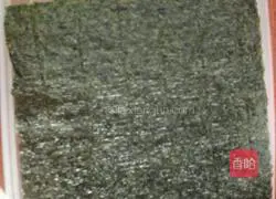 Illustration of how to make original sushi 1