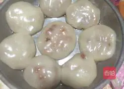 Illustration of how to make pancakes with barbecued pork 5