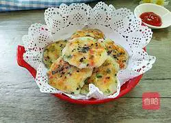 Illustration of how to make pan-fried potato cakes 12 