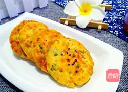 Illustration of how to make pan-fried carrot and tofu patties 12