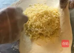 Illustration of Homemade Internet Celebrity Durian Cake 6