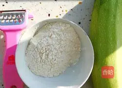 Zucchini egg pancake recipe 1