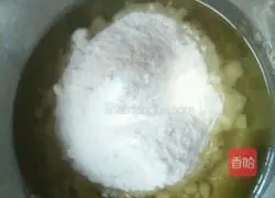 Almond and sesame tile cake recipe 1