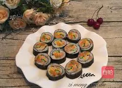 Korean homemade sushi recipe 11