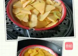 Illustration of how to make small pumpkin cake 1