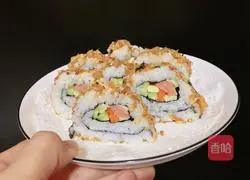 A few simple steps‼ ️Illustrations of how to make sushi easily at home 12