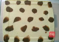 Illustration of how to make spotted cake rolls 14