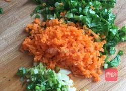 Golden Vegetable Cake Recipe Illustration 1