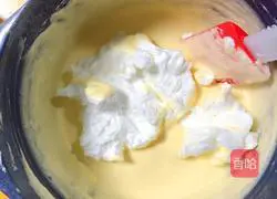 Illustration of how to make dragon fruit souffle waffles 10