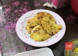 Illustration of how to make rice egg pancake 6