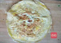 Illustration of how to make hot noodle chive cake 2