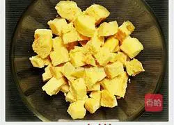 Illustration of how to make egg fried tortillas 1